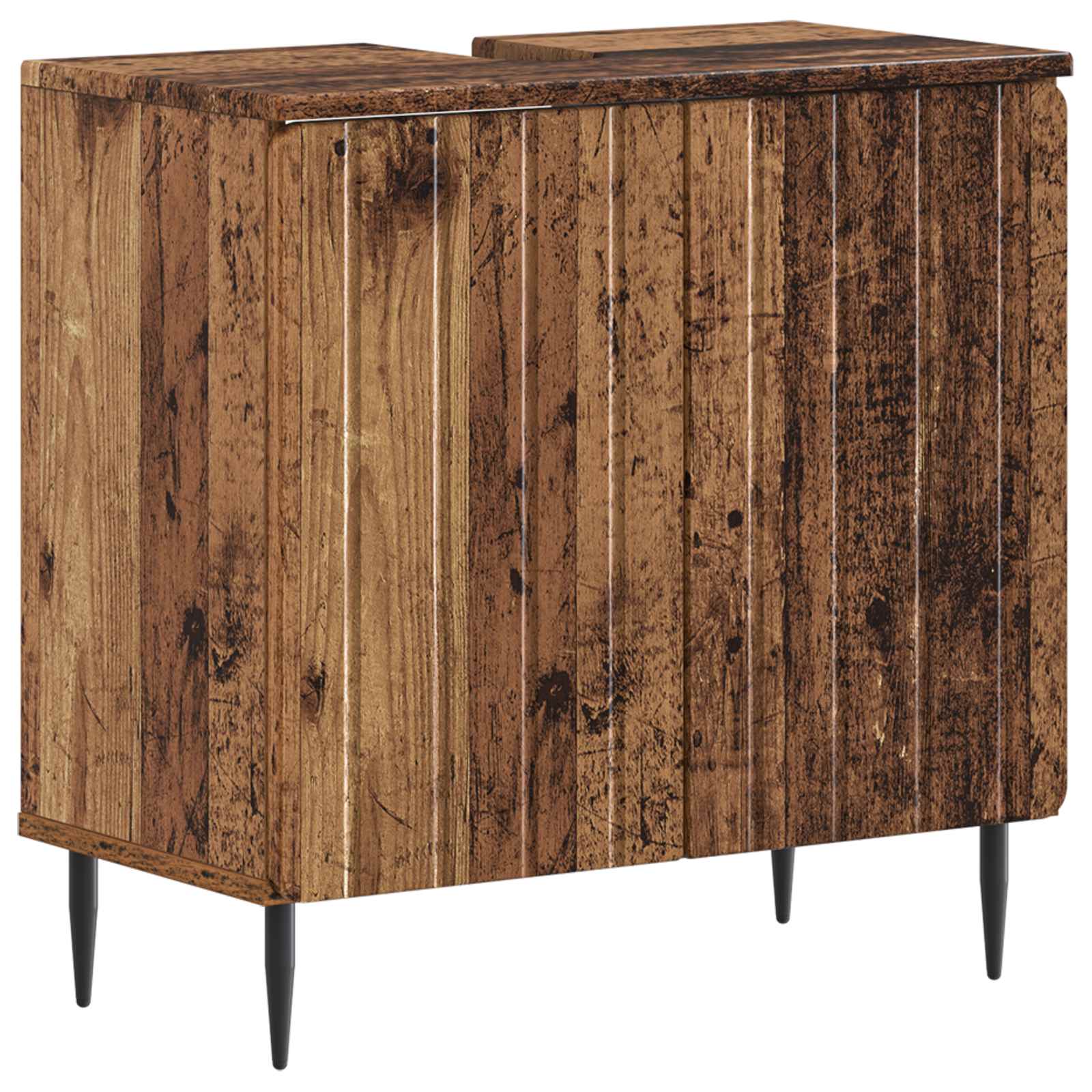 Armadio Per Lavabo Da Bagno Zwolle Legno Antico