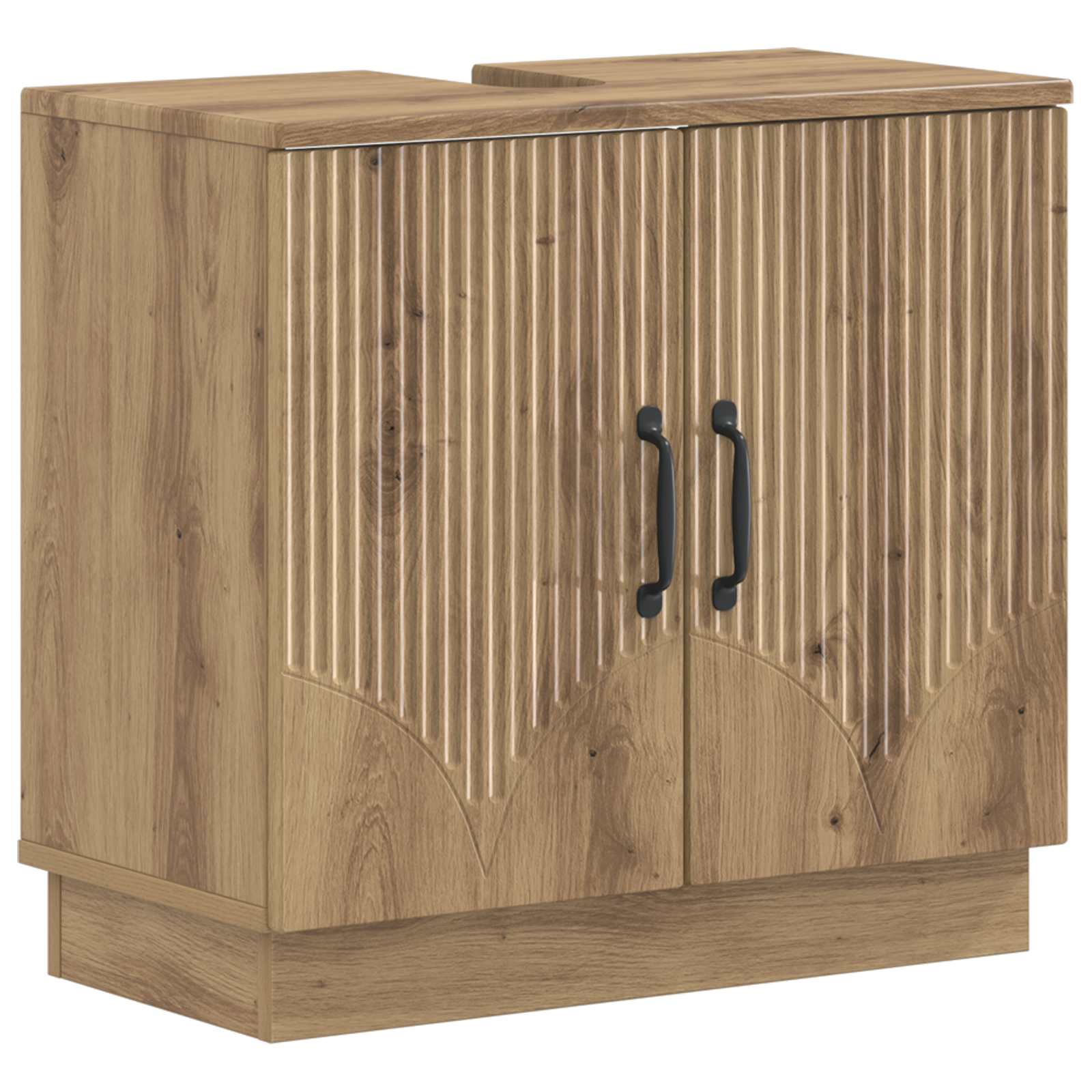 Armadio Per Lavabo Da Bagno Hoorn Rovere Artigianale