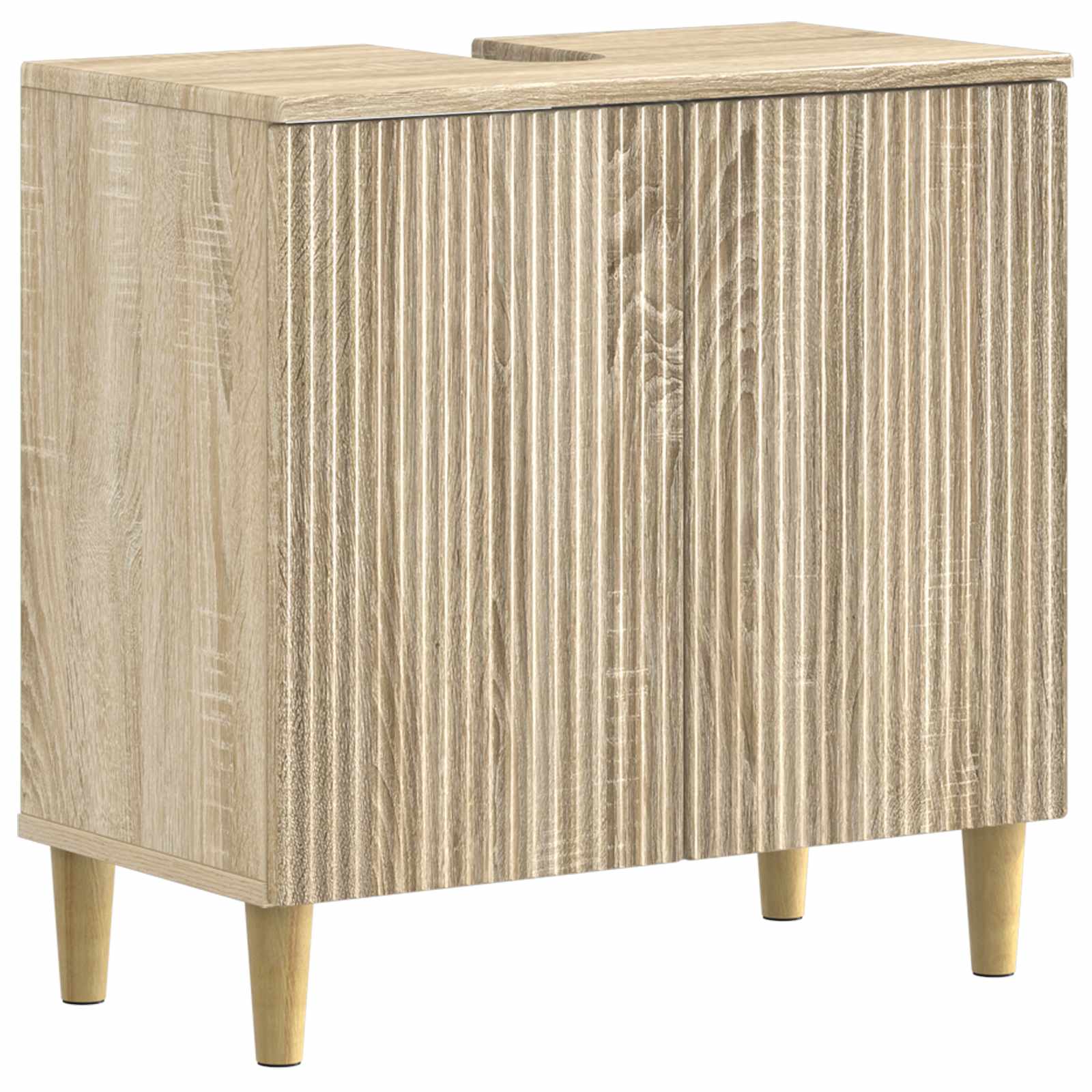 Armadio Per Lavabo Da Bagno Arnhem Rovere Sonoma