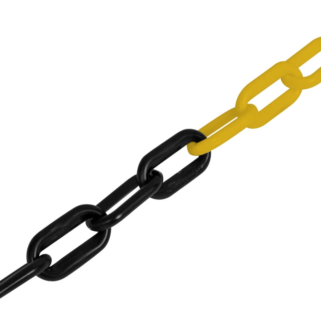Catena Sicurezza Traffico 30 M Plastica Giallo/nero