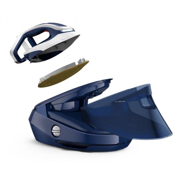 Tefal Pro Express Vision Gv9812 3000 W 1,1 L Durilium Airglide Autoclean Soleplate Blu, Bianco (generator Pary Tefal Pro Express Visio) - Image 3