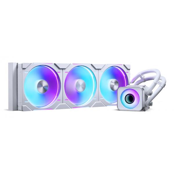 Phanteks Glacier One 420 D30 X2 Processore Raffreddatore Di Liquidi Tutto In Uno 14 Cm Bianco 2 Pz (phanteks Glacier One D30 X2 420mm White Rgb All I