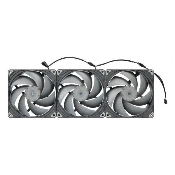 Phanteks T30-140 Case Per Computer Ventilatore 14 Cm Grigio 1 Pz (phanteks T30 High Performance Pwm Triple Mode Premium Triple Fan Pack - 140mm)