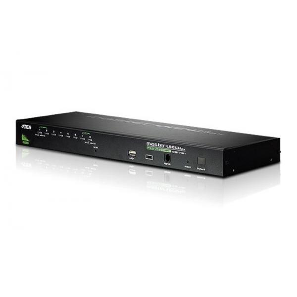 Aten Cs1708a Switch Per KeyboarD-VideO-Mouse [kvm] Montaggio Rack Nero (aten Masterview Usb Kvm Switch CS-1708)