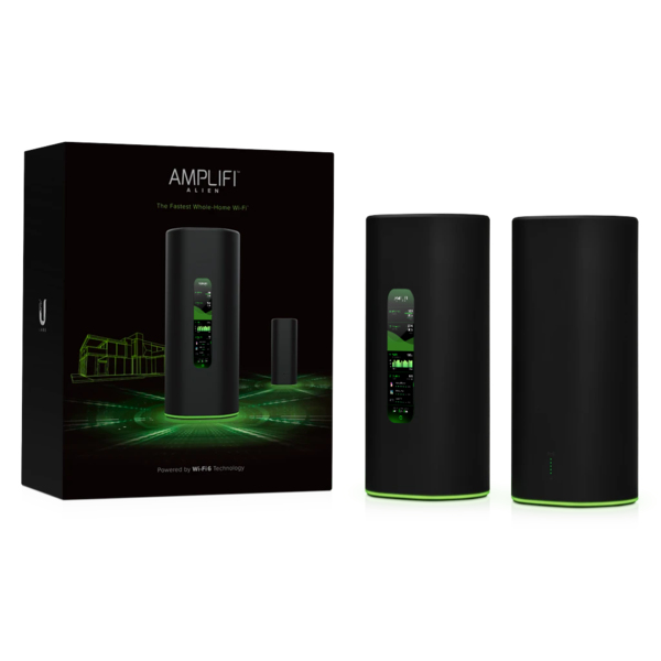 Amplifi Alien TrI-Band Wifi 6 Scalable Mesh System Router And Meshpoint - AfI-AlN-Kit