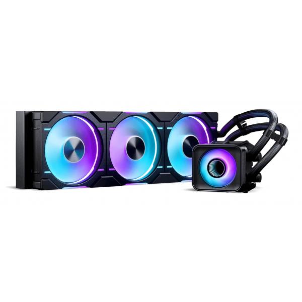 Phanteks PH-Go360d30_dbk02 Sistema Di Raffreddamento Per Computer Processore Raffreddatore Di Liquidi Tutto In Uno 12 Cm Nero 1 Pz (phanteks Glacier