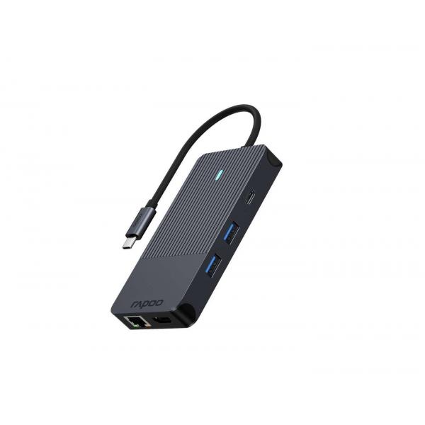 Rapoo UsB-C Multiport Adapter 10-IN-1,