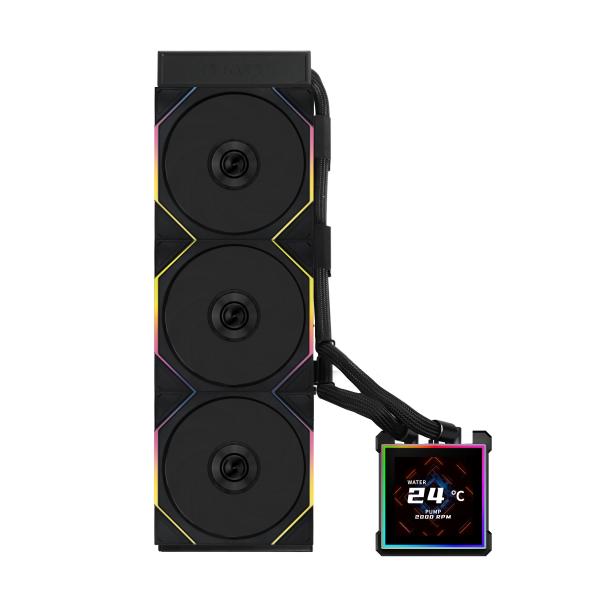 Lian Li Hydroshift Ii LcD-S 360 Tl Processore Kit Di Raffreddamento A Liquido 12 Cm Nero 1 Pz (lian Li Hydroshift Ii LcD-S 360tl All In One Cpu Coole