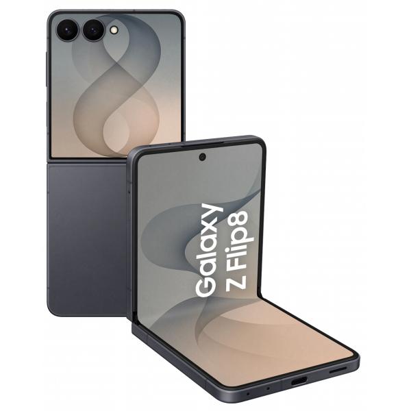 Samsung Galaxy Z Flip8 17,5 Cm [6.9] Doppia Sim 5g Usb TipO-C 12 Gb 256 Gb 4300 Mah Grafite (samsung Galaxy Z Flip8 - 5g Smartphone - DuaL-Sim - Ram
