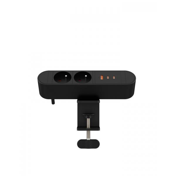 Microconnect MC-MdpS-Fr2-67w Non Classificato (multi Desktop Power Socket 2 - Ways French, 1 X UsB-A, 2 X - UsB-C, 67w, 1,8m - Warranty: 300m)