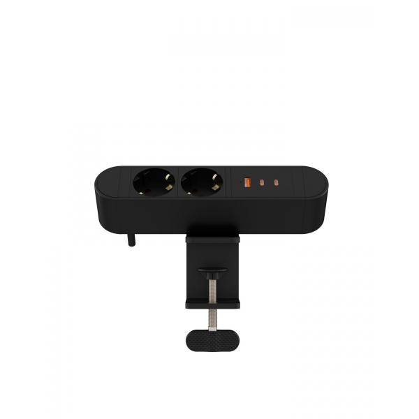 Microconnect MC-MdpS-Eu2-67w Non Classificato (multi Desktop Power Socket 2 - Ways Schuko, 1 X UsB-A, 2 X - UsB-C, 67w, 1,8m - Warranty: 300m)