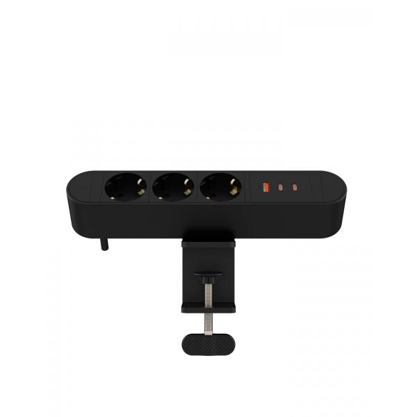 Microconnect MC-MdpS-Eu3-67w Non Classificato (multi Desktop Power Socket 3 - Ways Schuko, 1 X UsB-A, 2 X - UsB-C, 67w, 1,8m - Warranty: 300m)