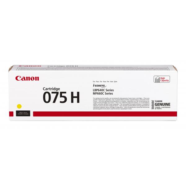 Canon 075 H - Mit Hoher Kapazität - Gelb - Original