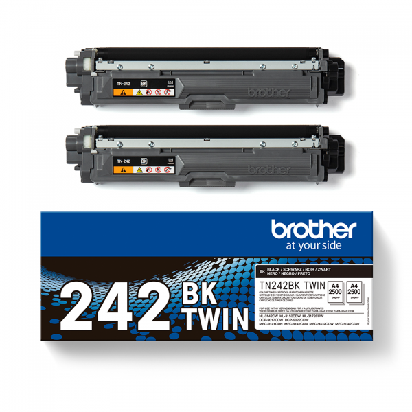 Brother Tn242 Bktwin - Confezione Da 2 - Nero - Originale - Image 4