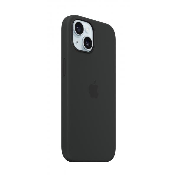 Apple Custodia Magsafe In Silicone Per Iphone 15 - Nero (apple - Bagsidecover Til Mobiltelefon)
