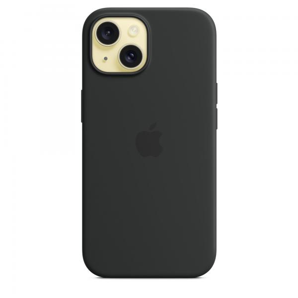 Apple Custodia Magsafe In Silicone Per Iphone 15 - Nero (apple - Bagsidecover Til Mobiltelefon) - Image 3