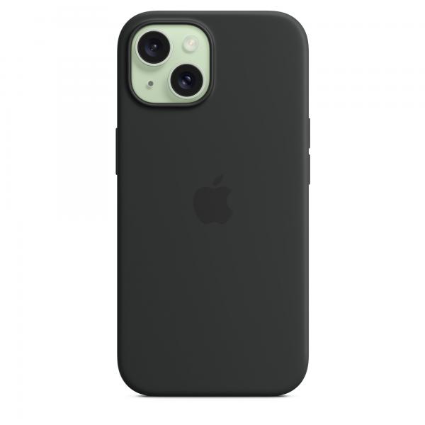 Apple Custodia Magsafe In Silicone Per Iphone 15 - Nero (apple - Bagsidecover Til Mobiltelefon) - Image 4