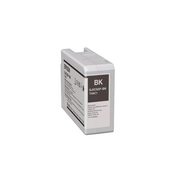 Epson T58c1 - 80 Ml - Schwarz - Original - Tintenpatrone