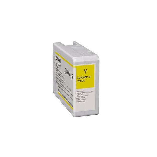 Epson T58c4 - 80 Ml - Gelb - Original - Tintenpatrone
