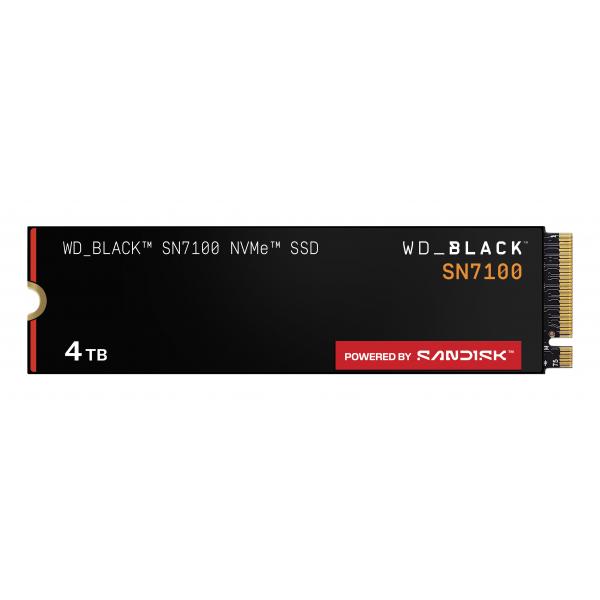 Wd Wd_black Sn7100 Wds400t4x0E-00cja0 - Ssd - 4 Tb - Intern - M.2 2280 - Pcie 4.0 X4 (nvme)