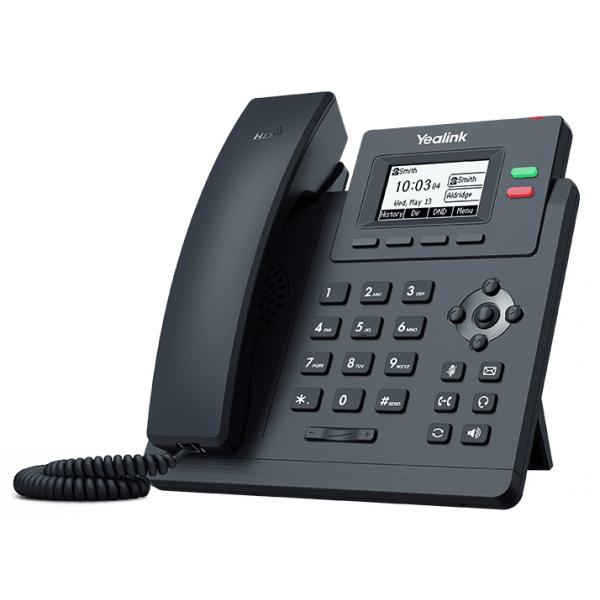 Yealink SiP-T31p, IP-Telefon, Grau, Kabelgebundenes Mobilteil, 1000 Eintragungen, Lcd, 5,84 Cm (2.3")