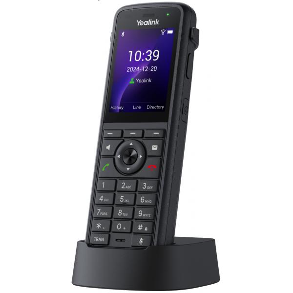 Yealink Ax86r, IP-Mobiltelefon, Schwarz, Kabelloses Mobilteil, Antibakteriell, Chemikalienbeständig, Fallbeständig, Im Band, Außerhalb Des Bandes, si
