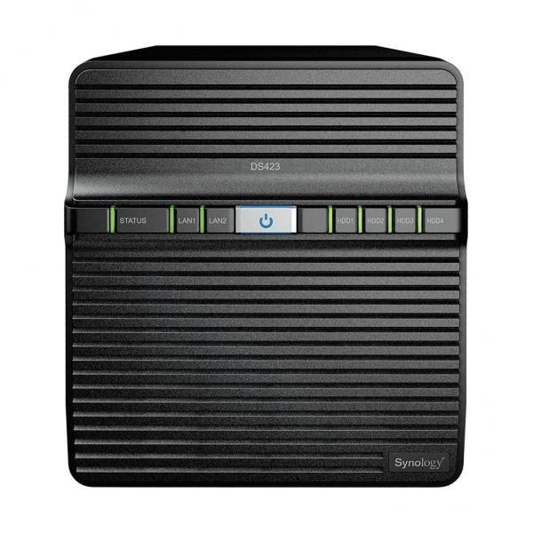 Synology Diskstation Ds423 Nas Desktop Realtek Rtd1619b 2 Gb Ddr4 48 Tb Hdd Diskstation Manager Nero (synology Ds423/48tB-Hat3310)