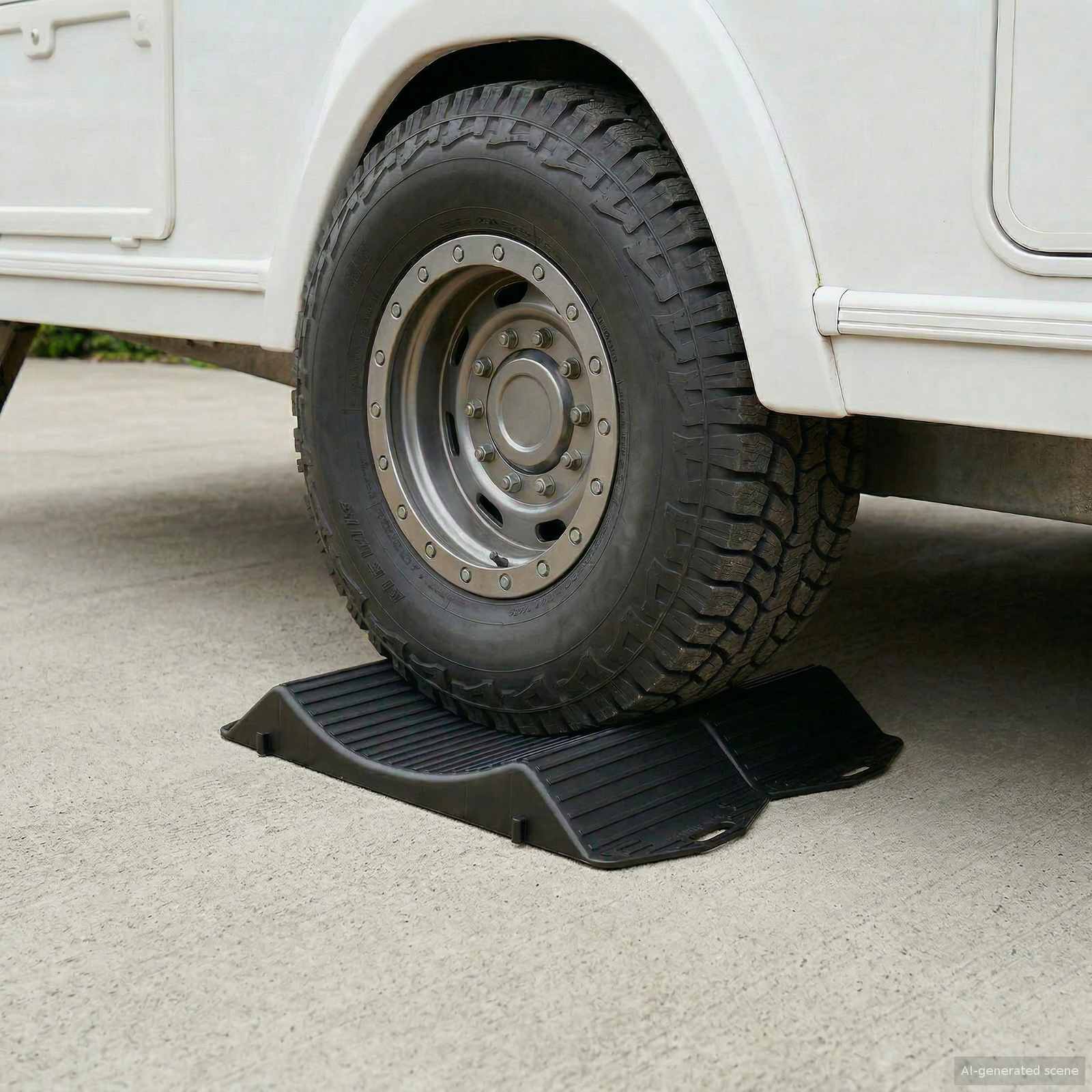 Bandensteunen 4 St Zwart 44 X 20 X 4 Cm pp
