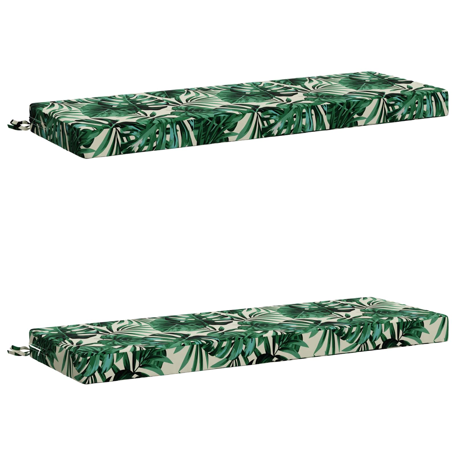 2-Delige Bankkussens Soest 2 St 100% Polyester Bladpatroon