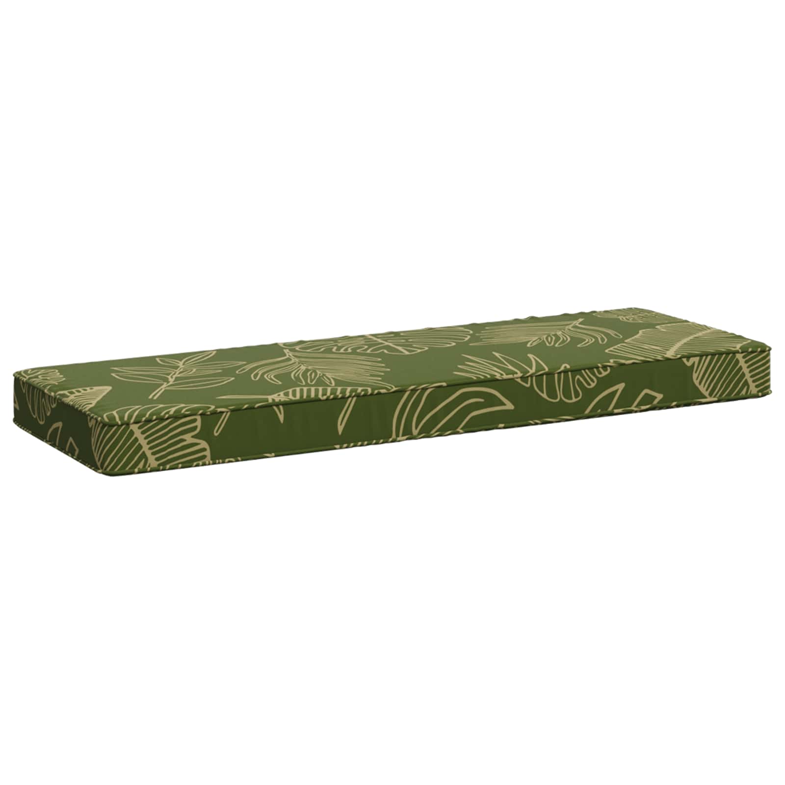 1-Delig Bankkussen Vught 100% Polyester Bladontwerp