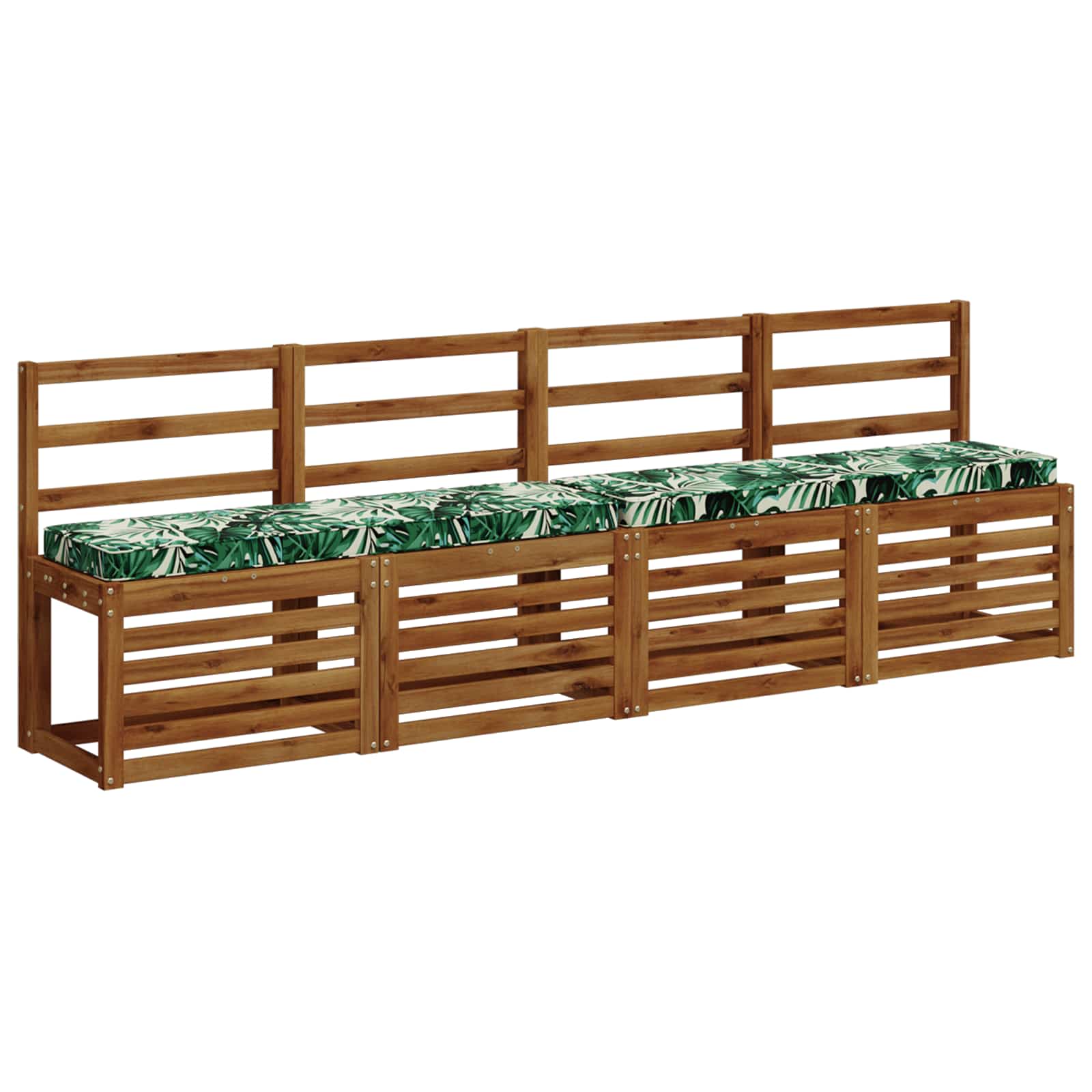 1-Delig Bankkussen Vught 100% Polyester Bladpatroon - Image 3