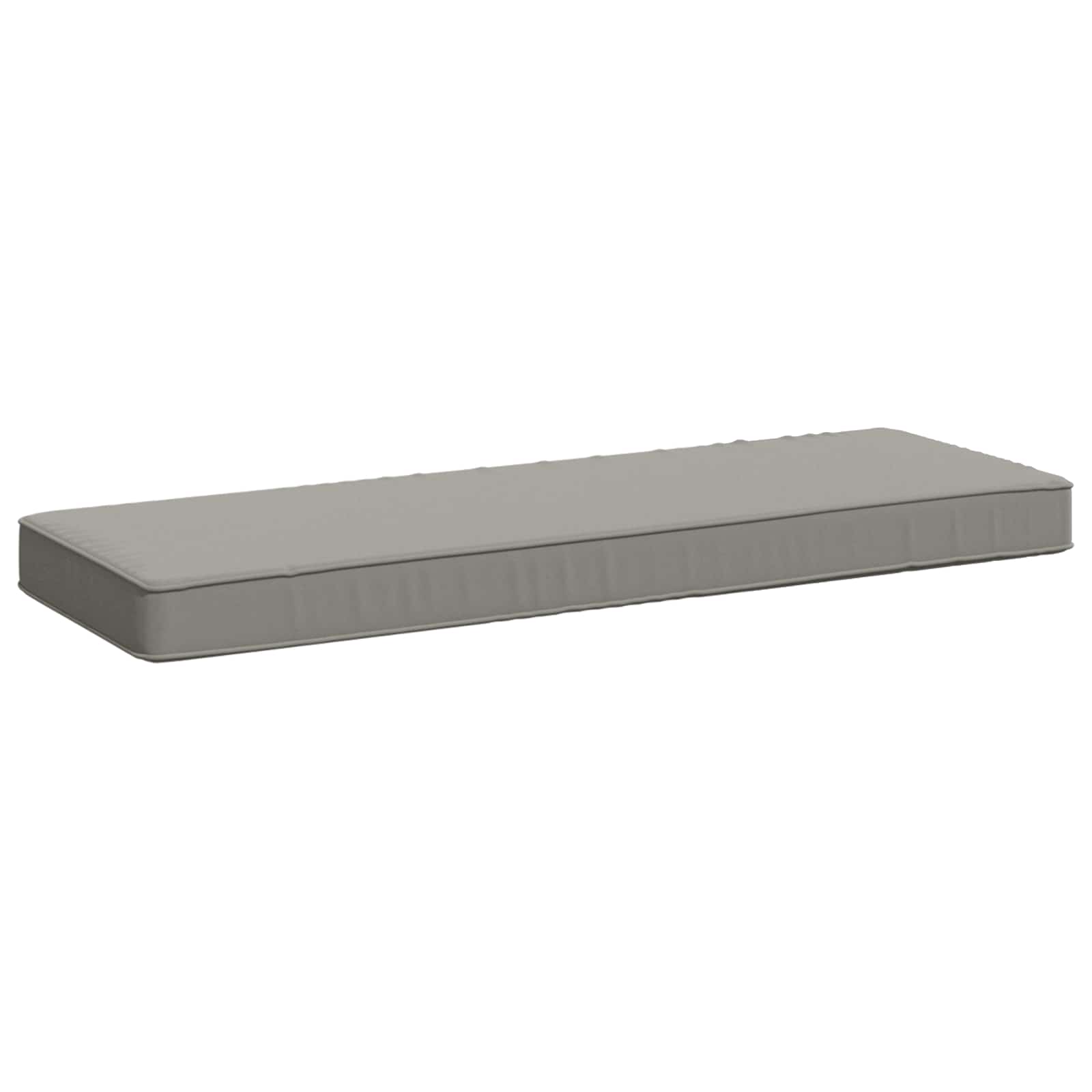 1-Delig Bankkussen Vught 100% Polyester Grijs 60 X 30 X 5 cm