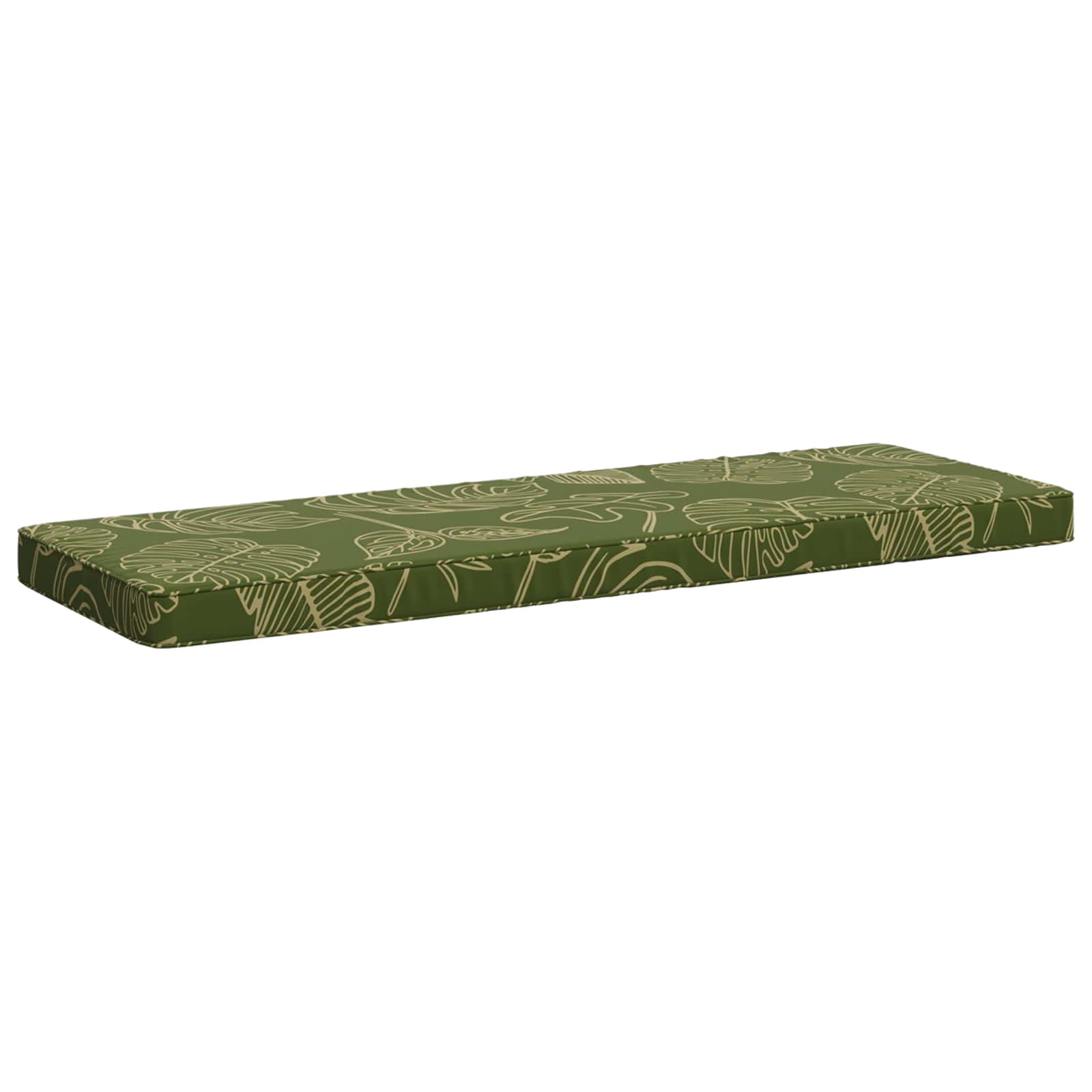 1-Delig Bankkussen Vught 100% Polyester Bladontwerp