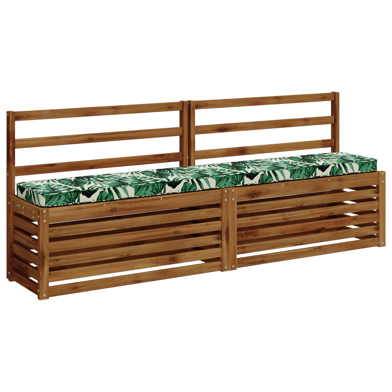 1-Delig Bankkussen Vught 100% Polyester Bladpatroon - Image 3