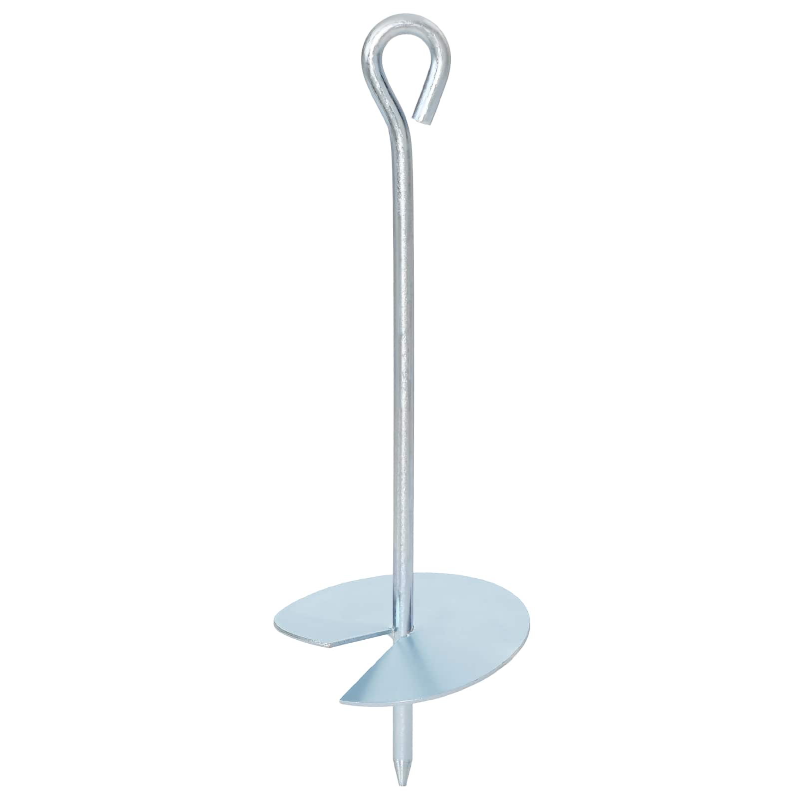 Aardeankers 2 St Ø10 X 30 Cm Gegalvaniseerd Metaal Zilver