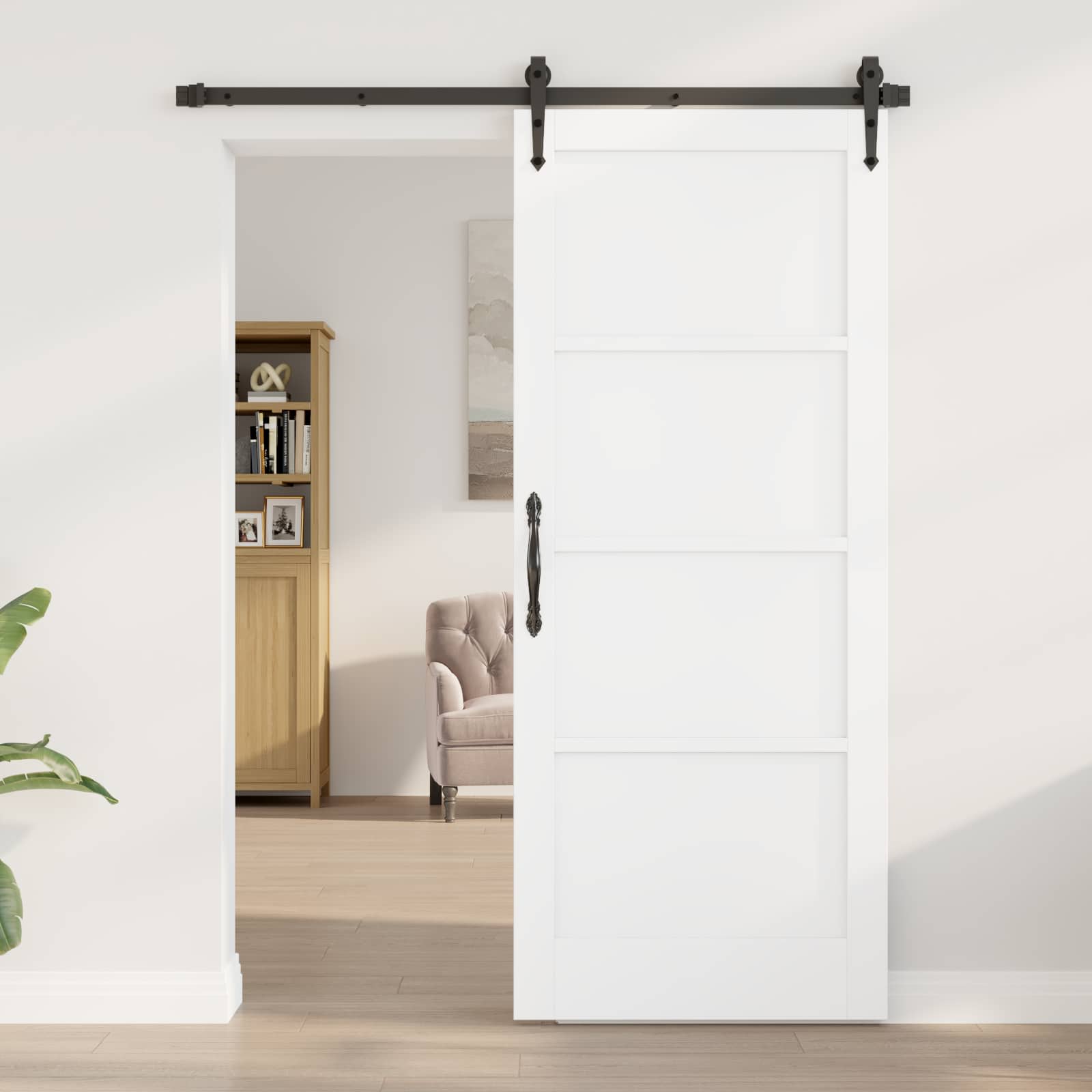 Binnendeur 83 X 202 Cm Multiplex Wit