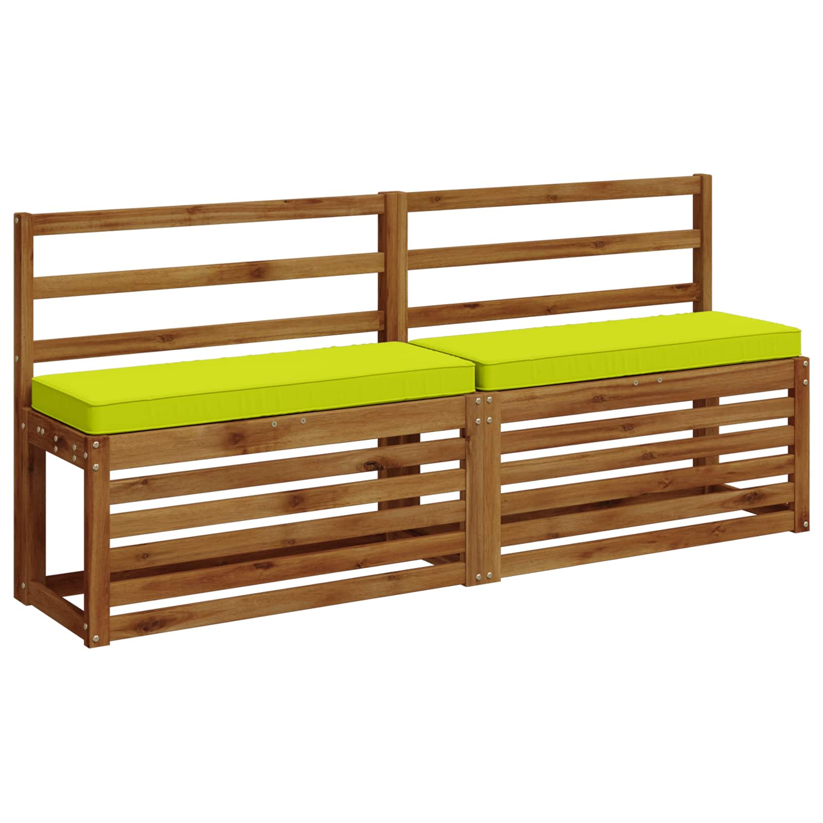 1-Delig Bankkussen Vught 100% Polyester Helder Groen - Image 3