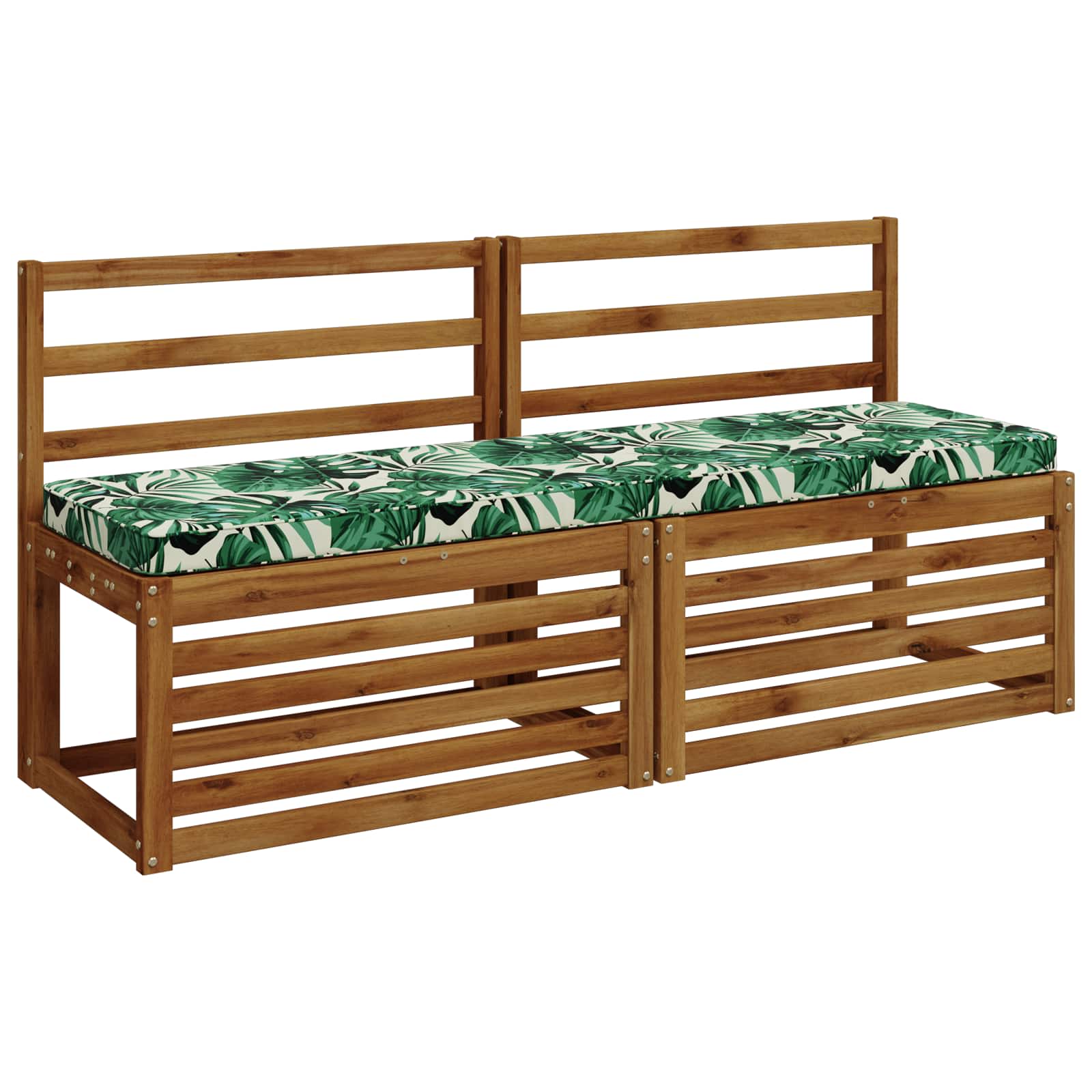 1-Delig Bankkussen Vught 100% Polyester Bladpatroon - Image 3