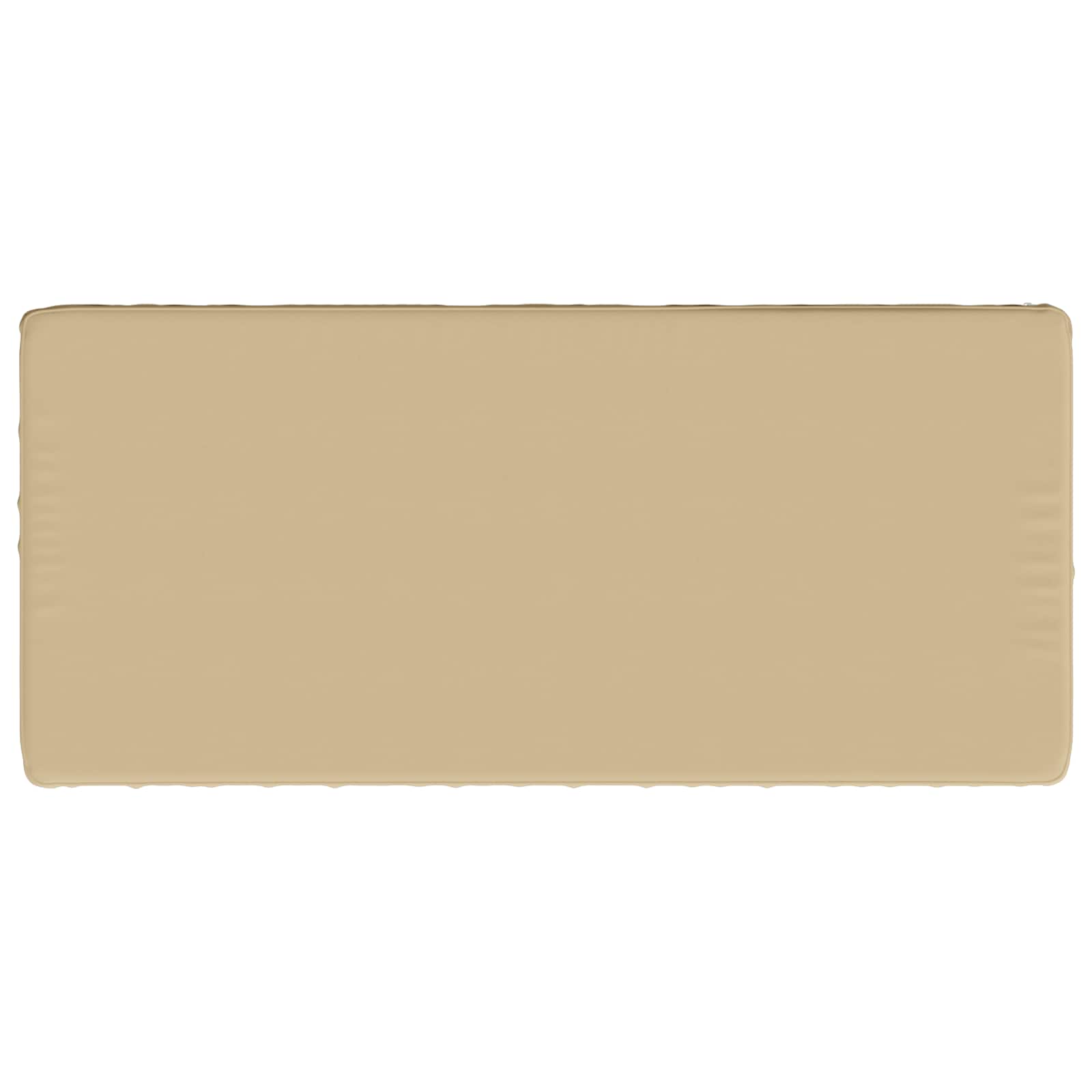 1-Delig Bankkussen Vught 100% Polyester Beige 100 X 50 X 5 cm - Image 5