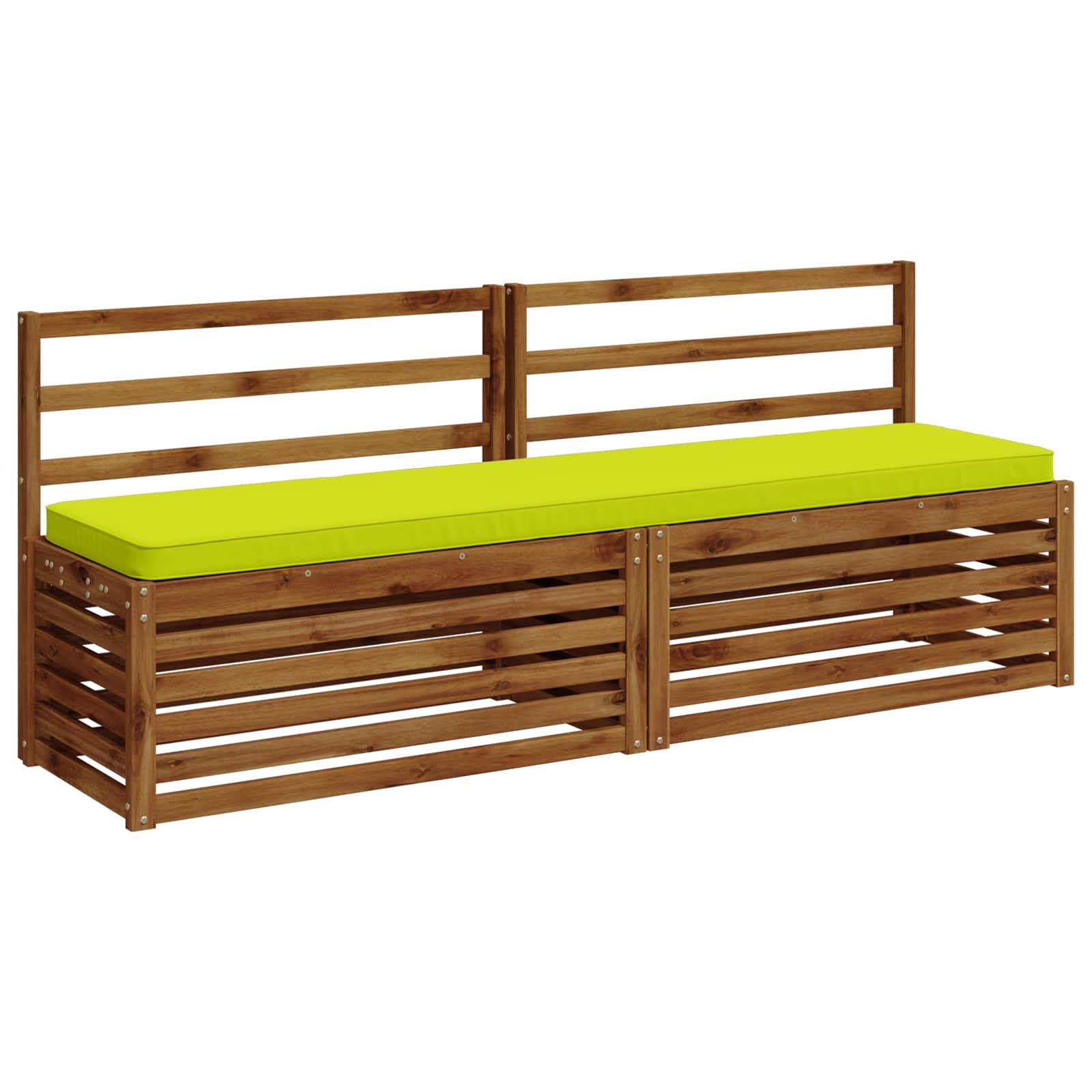 1-Delig Bankkussen Vught 100% Polyester Helder Groen - Image 3