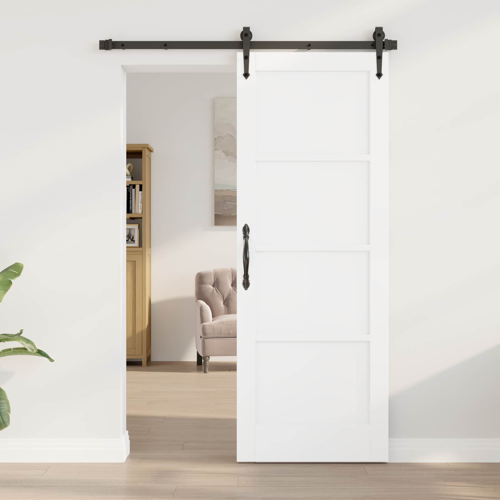 Binnendeur 73,5 X 198,5 Cm Multiplex Wit