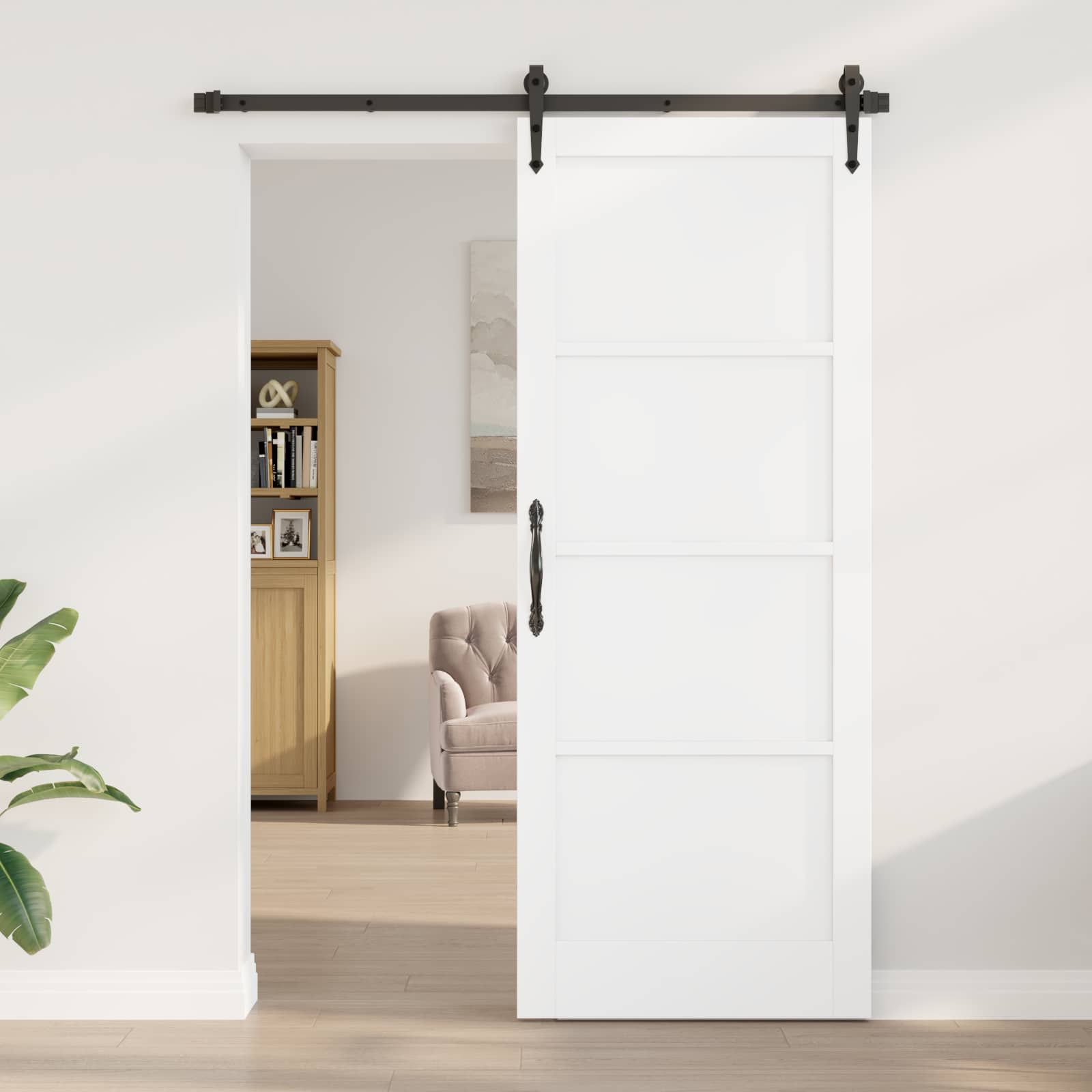 Binnendeur 83 X 211 Cm Multiplex Wit