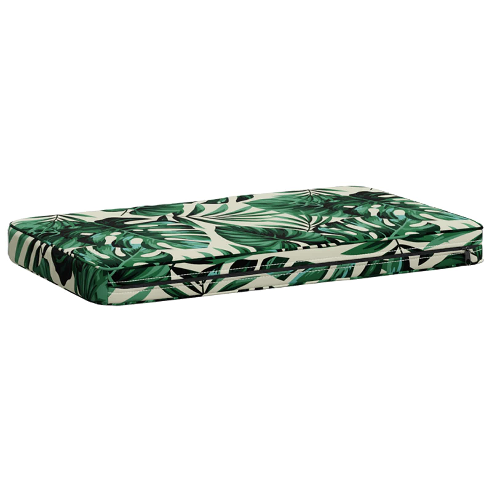 1-Delig Bankkussen Vught 100% Polyester Bladpatroon - Image 5