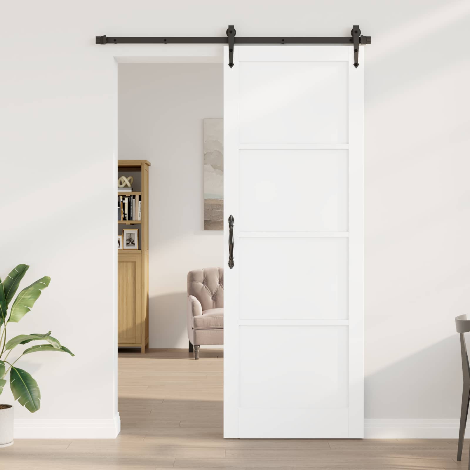 Binnendeur 83 X 232 Cm Multiplex Wit