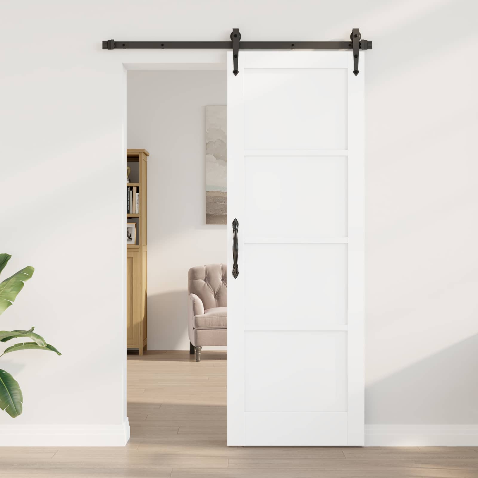 Binnendeur 73,5 X 211 Cm Multiplex Wit