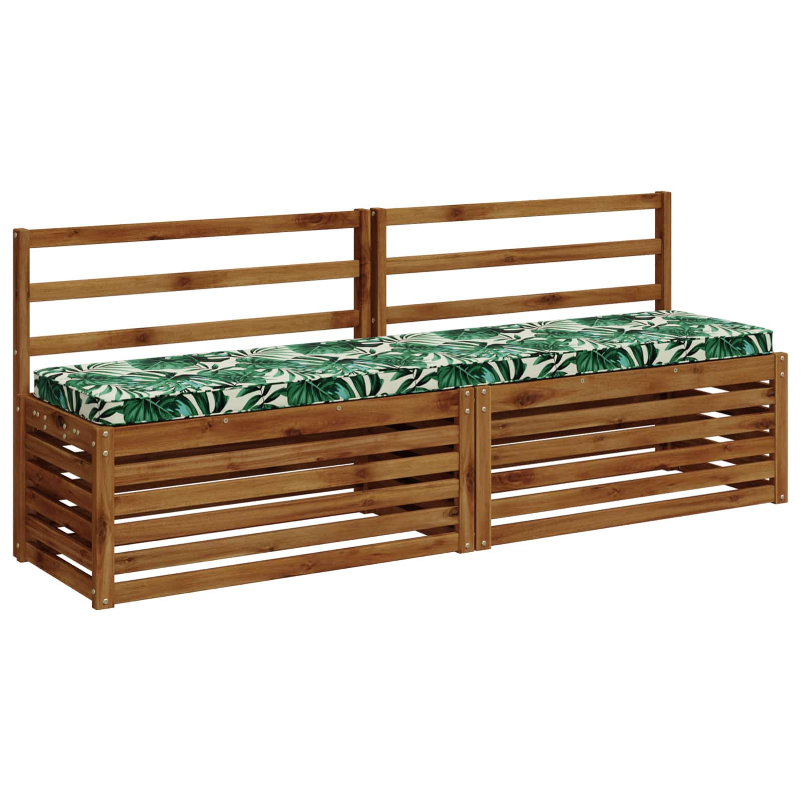 1-Delig Bankkussen Vught 100% Polyester Bladpatroon - Image 3