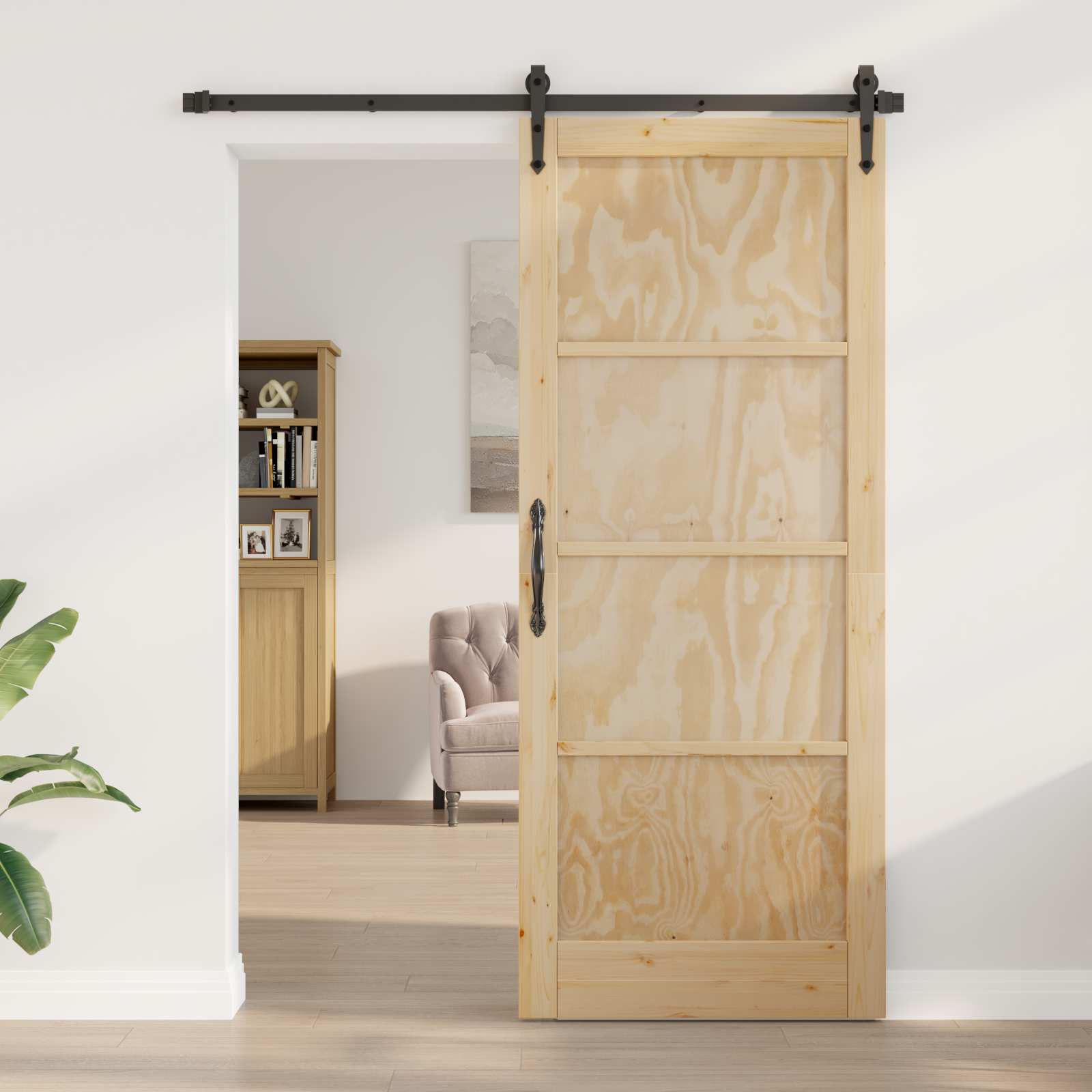 Binnendeur 86 X 211 Cm Multiplex Naturel