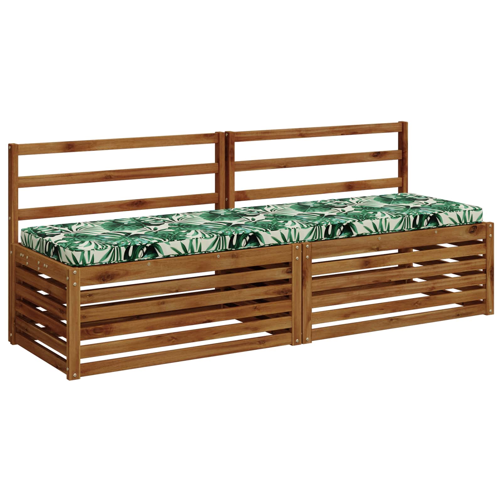 1-Delig Bankkussen Vught 100% Polyester Bladpatroon - Image 3
