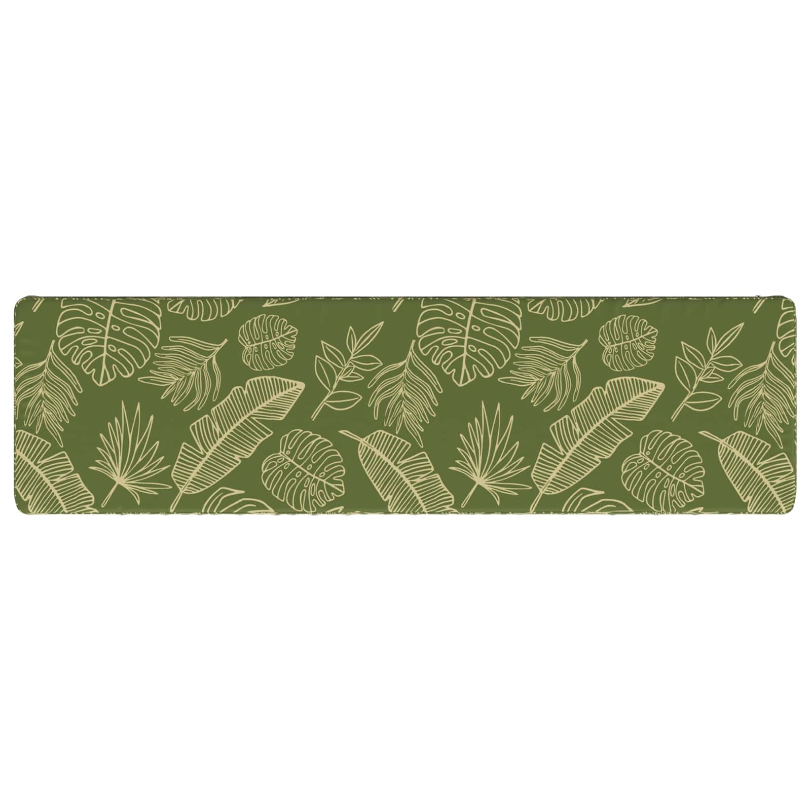 1-Delig Bankkussen Vught 100% Polyester Bladontwerp - Image 6