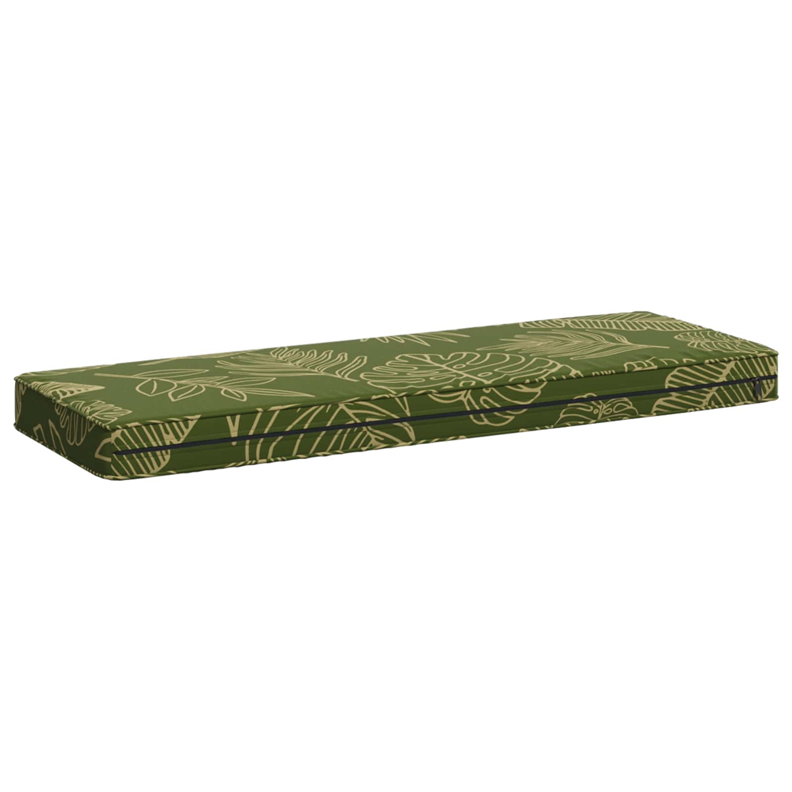 1-Delig Bankkussen Vught 100% Polyester Bladontwerp - Image 4